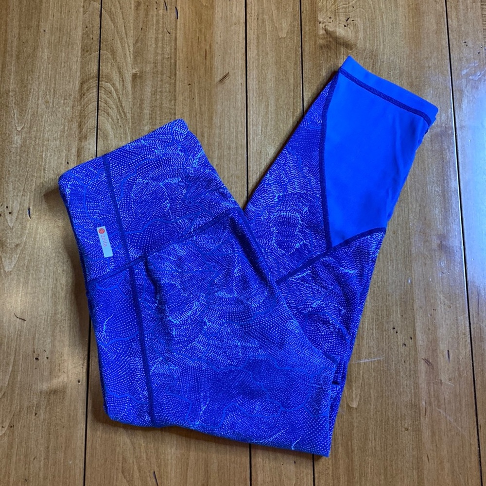 Zella Cropped Workout Leggings Size Small